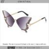 Butterfly Wing Sunglasses