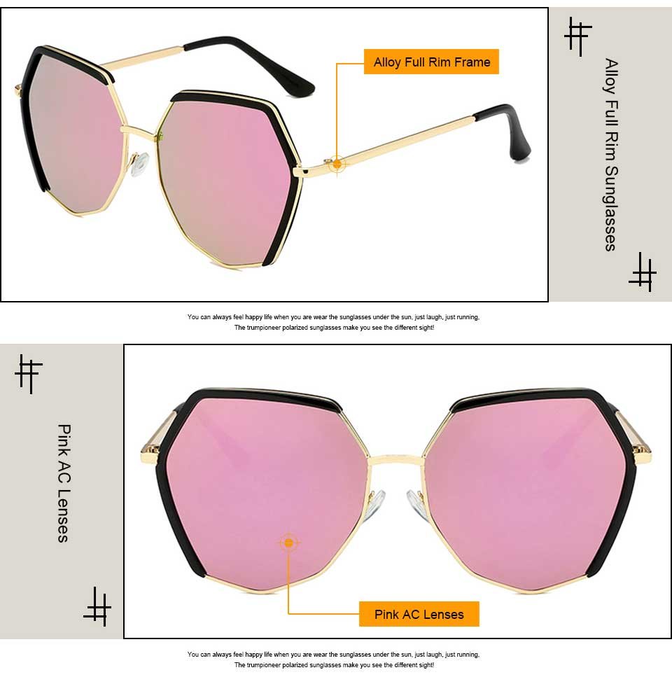 Flat Frame Sunglasses