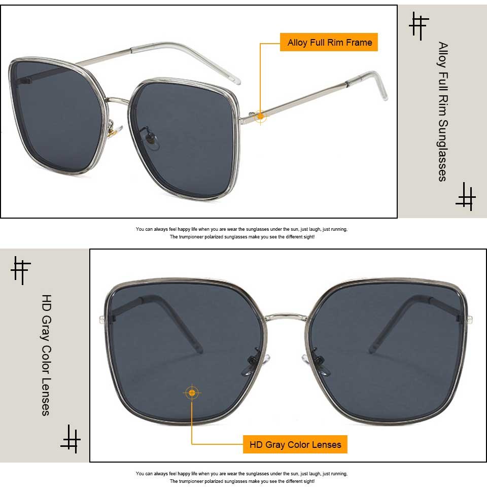 Square Round Sunglasses