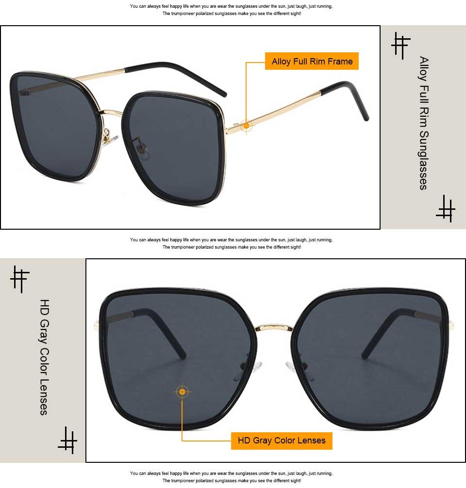 Sunglasses For Women's Round Face Shape