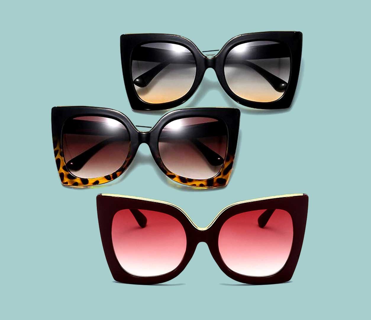 Large Cateye Sunglasses