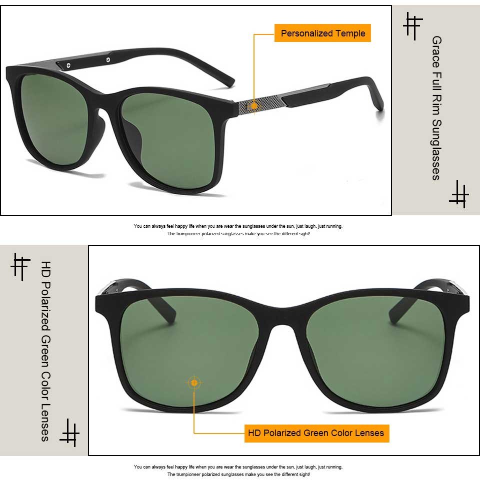 Polarized Anti Glare Sunglasses