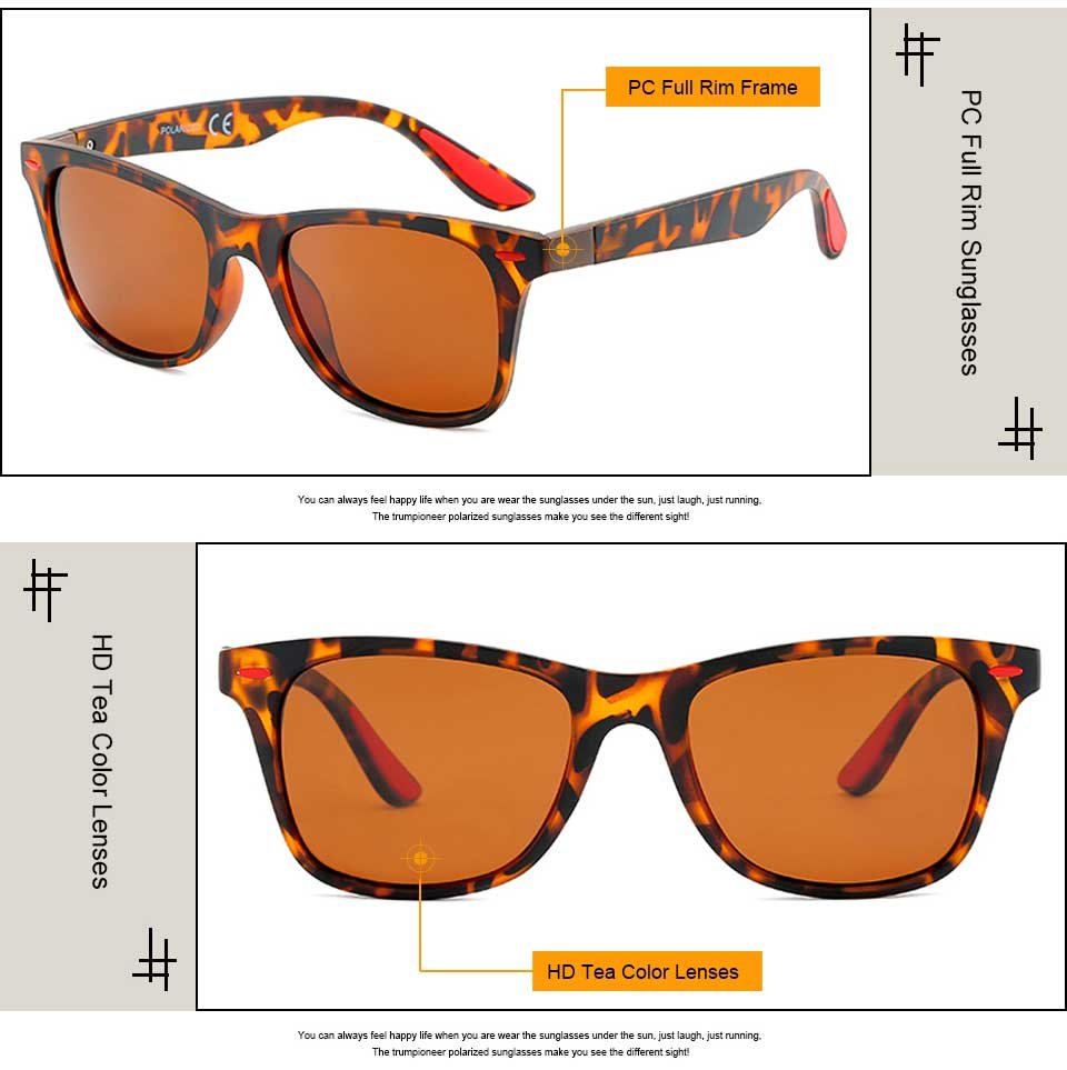 Tortoise Shell Polarized Sunglasses